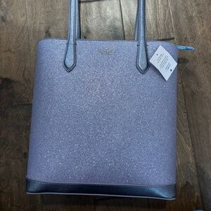 Kate Spade purple sparkle purse